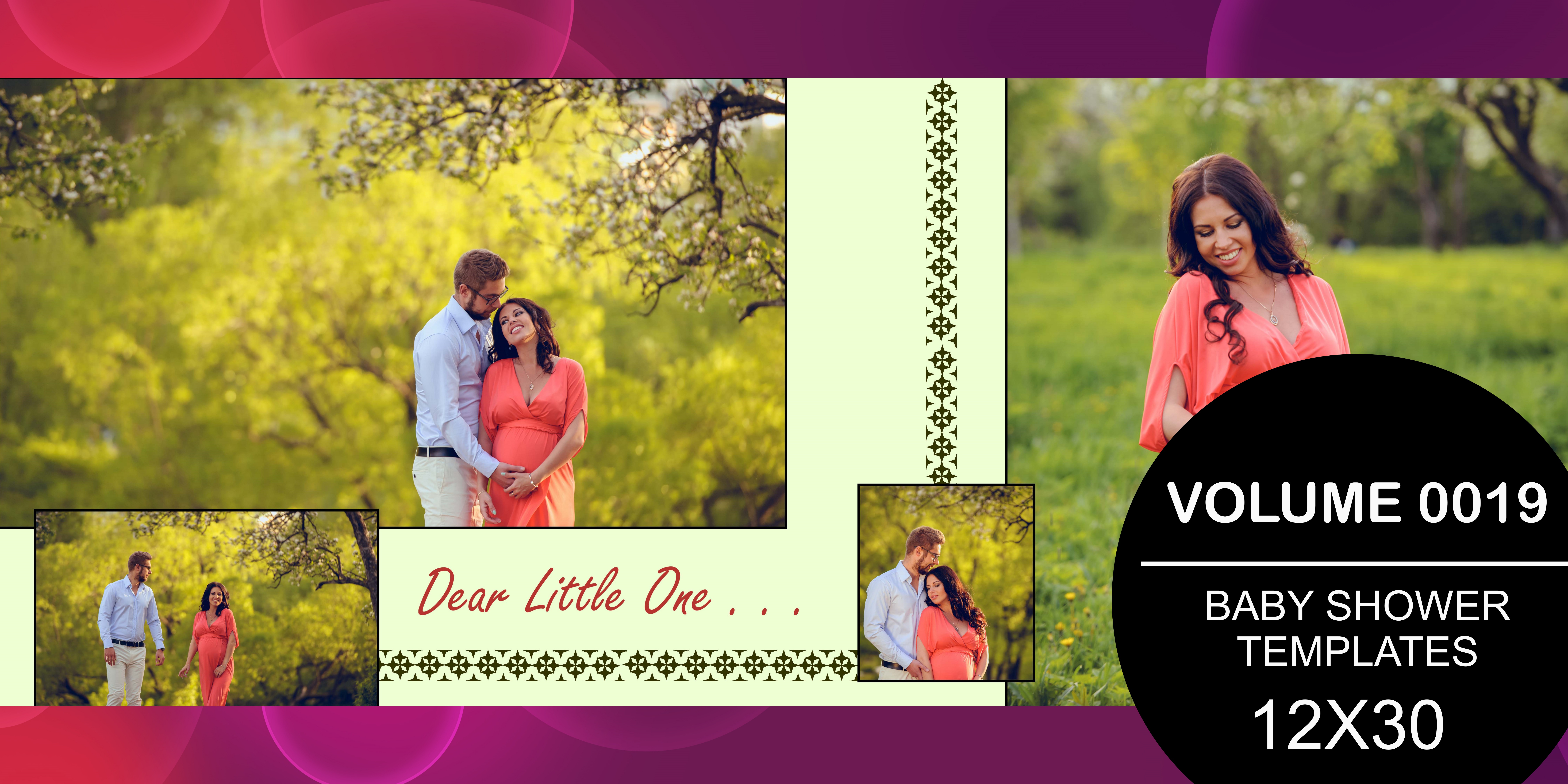 Baby Shower Templates 12X30 - 0019